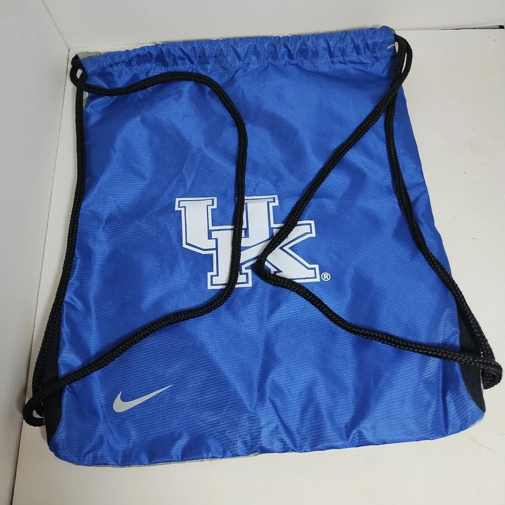 Nike Kentucky Wildcats Drawstring Bag Backpack Cinch Sack‎ Double Sided UK